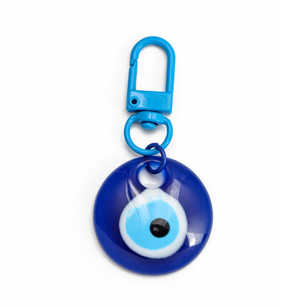 Wholesale Plastic Devil Eye Keychain